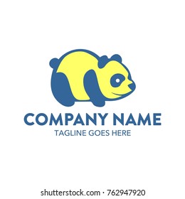 Panda Logo. Vector. illustration. editable
