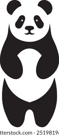 Panda Logo Ilustraciones vectoriales Panda Vector de stock