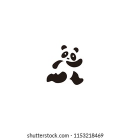 panda logo vector inspirations
