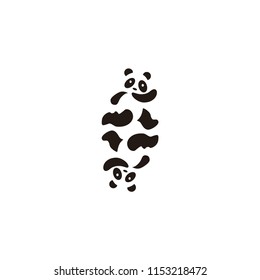 panda logo vector inspirations