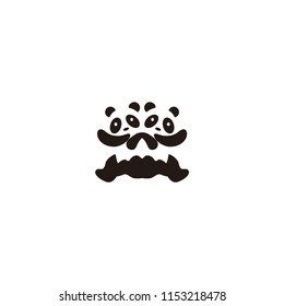 panda logo vector inspirations