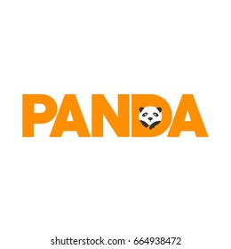 Panda Logo Vector Template