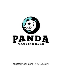 Panda Logos, Simple and Clean Design Logo Template