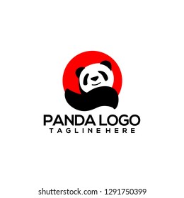 Panda Logos, Simple and Clean Design Logo Template