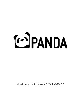Panda Logos, Simple and Clean Design Logo Template