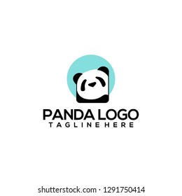 Panda Logos, Simple and Clean Design Logo Template