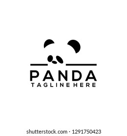 Panda Logos, Simple and Clean Design Logo Template