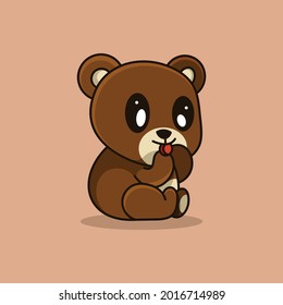 imagen vectorial del logotipo del personaje de la mascota panda