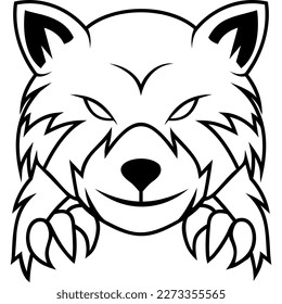 panda modern icon for ui,ux,website,app,mobile,web,presentaion,flyer,brochure
