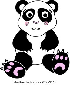 Panda plush toy