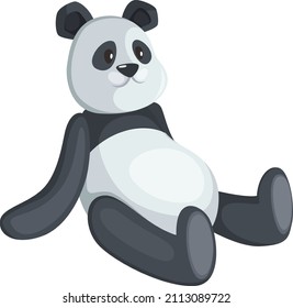 Panda plush toy. Cute soft baby friend
