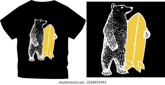 PANDA IS READY FOR SKATING t shirt graphic design vector illustration \