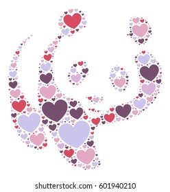 panda shape vector design illustration
