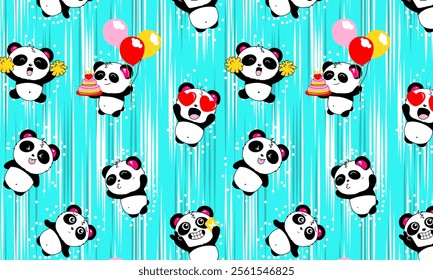 panda suitable for home decore and wallpaper purpose

