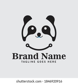Panda tech template for logo / network / computer business