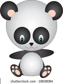 panda vector
