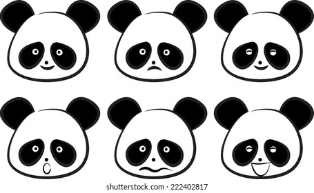 panda vector