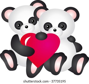 panda vector