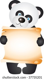 panda vector
