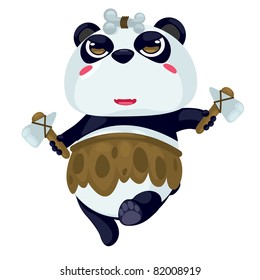 panda vector