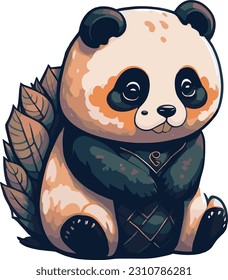 Panda Vector Design for all your decorating needs