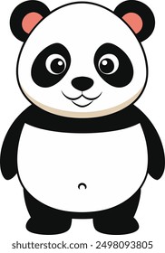 panda vector design illustration art 