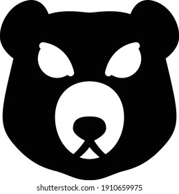 icono plano de gitano vector panda