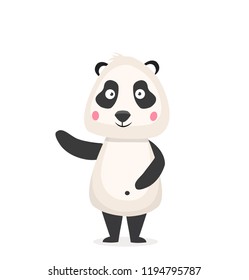 panda, vector illustration