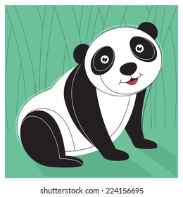 Panda Vector Illustration