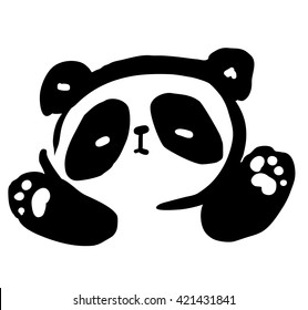 panda vector illustration