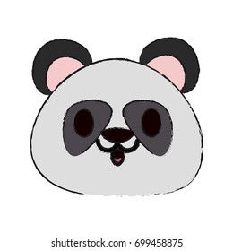 panda vector illustration