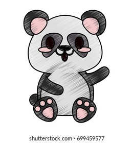 panda vector illustration