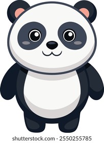 Panda vector illustration and artwork 3