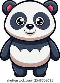 Panda Ilustración vectorial y obras de arte 9