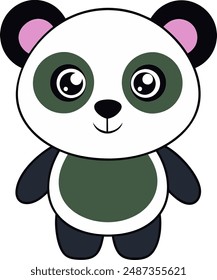 panda vector illustrator art design