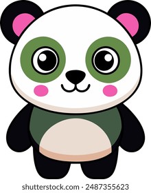 panda vector illustrator art design