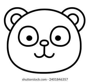 panda, oso, cara, oso panda, animales, vida salvaje, reino animal, mamífero, zoológico, safari, animal bebé, vida silvestre, animal, animales salvajes, jungla, icono, símbolo de aves, niños animales

