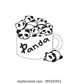 Pandas in the cup