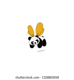 pandas fly in the sky
