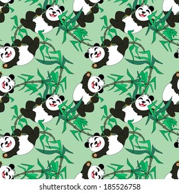 Pandas seamless pattern