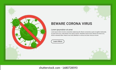 Pandemic coronavirus human global health warning