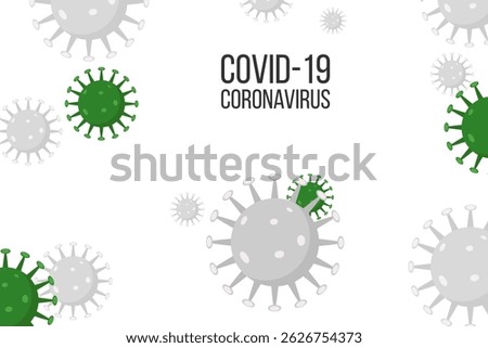 Pandemic outbreak with covid19 virus spread concept showing red ball symbol infection disease and quarantine banner with official who information about coronavirus protection and danger

