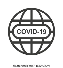 Pandemic stop Novel Coronavirus outbreak covid-19 2019-nCoV symptoms in Wuhan China Travel or vacantion Europe warning with air plane and quarantine with mouth cap mask Vector mouthcap icon sign