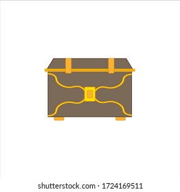 Pandora's Box of Mythological Gods of Olympus, illustration for web and mobile design.
