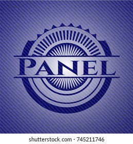 Panel denim background