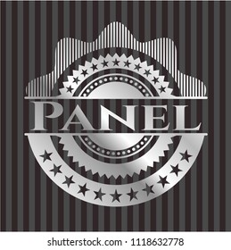 Panel silver emblem