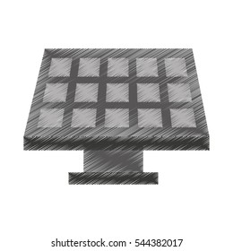 panel solar isolated icon vector illustration design