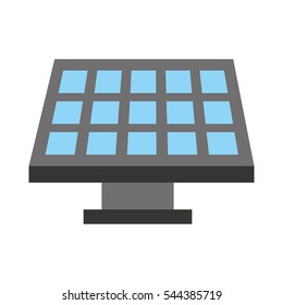 panel solar isolated icon vector illustration design
