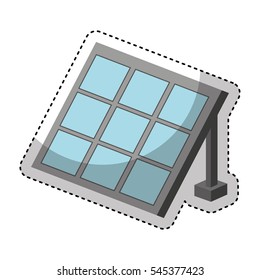 panel solar isolated icon vector illustration design