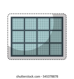 panel solar isolated icon vector illustration design